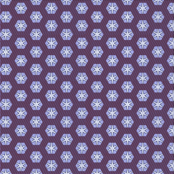 Round Patterned Purple Rug, pat2443blu