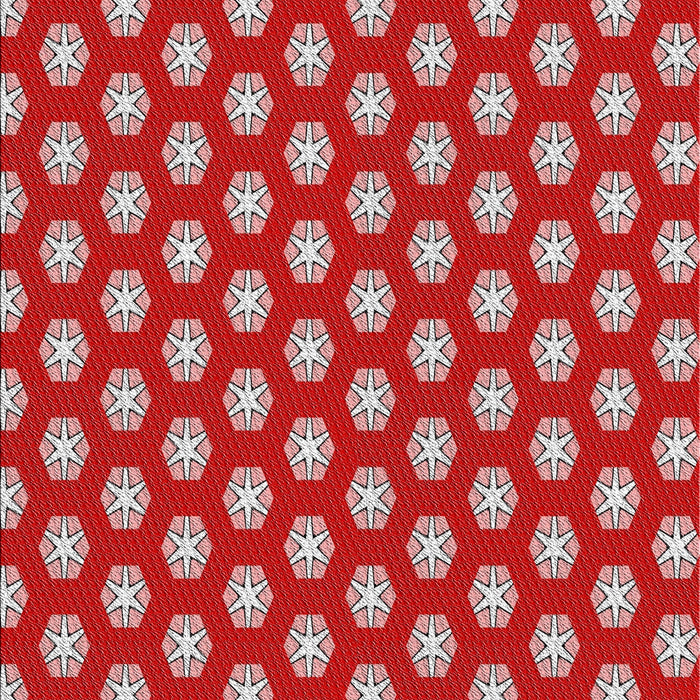 Patterned Light Coral Pink Novelty Rug, pat2443