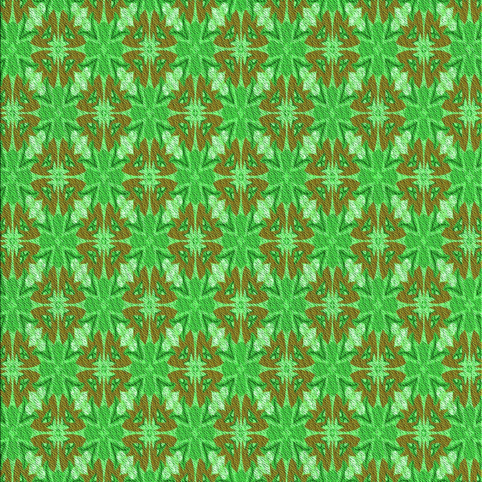 Patterned Neon Green Rug, pat2444grn