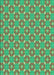 Patterned Lime Mint Green Rug, pat2444lblu