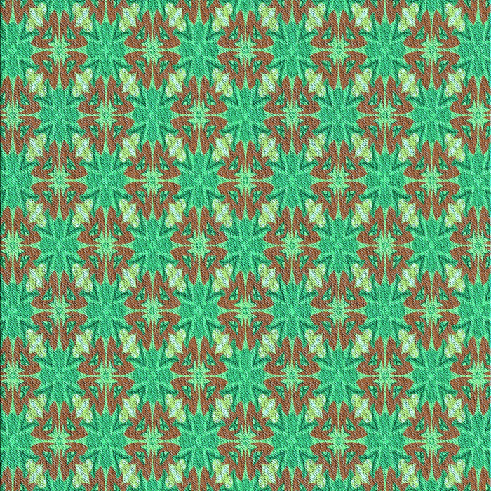 Patterned Lime Mint Green Rug, pat2444lblu