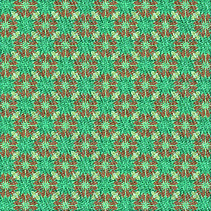 Round Patterned Lime Mint Green Rug, pat2444lblu