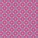 Round Machine Washable Transitional Pink Rug, wshpat2444pur