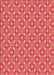 Patterned Red Rug, pat2444rd