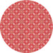 Square Machine Washable Transitional Red Rug in a Living Room, wshpat2444rd