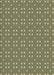 Patterned Fern Green Rug, pat2445brn