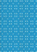 Patterned Bright Turquoise Blue Rug, pat2445lblu