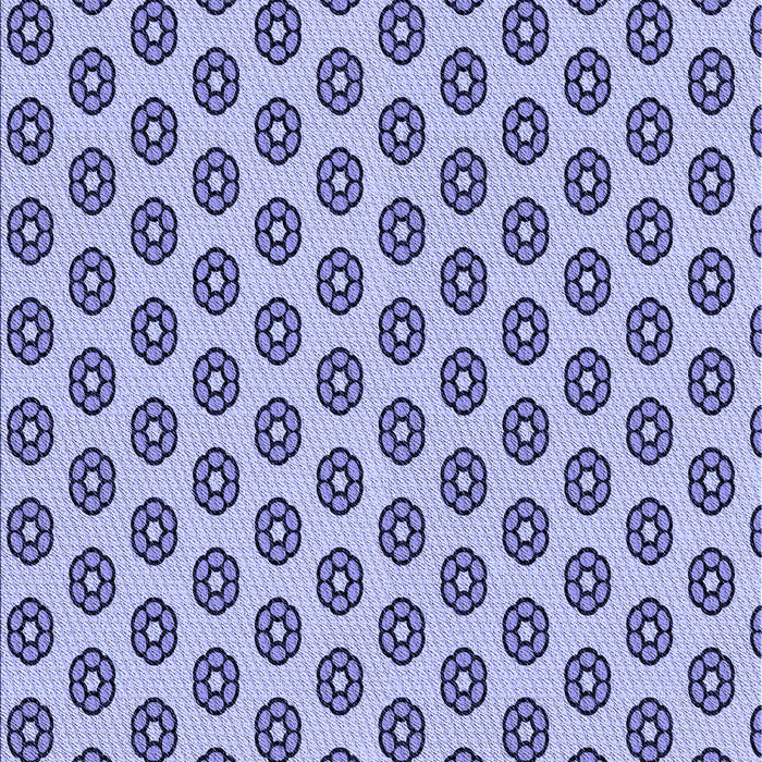 Machine Washable Transitional Deep Periwinkle Purple Rug, wshpat2446blu