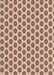 Patterned Chestnut Brown Novelty Rug, pat2446