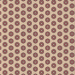 Sideview of Machine Washable Transitional Chestnut Brown Rug, wshpat2446