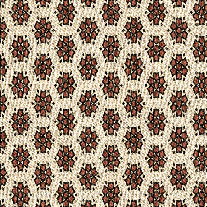 Patterned Golden Blonde Gold Rug, pat2447brn