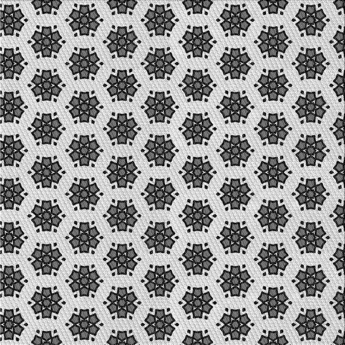 Round Patterned Gray Rug, pat2447gry