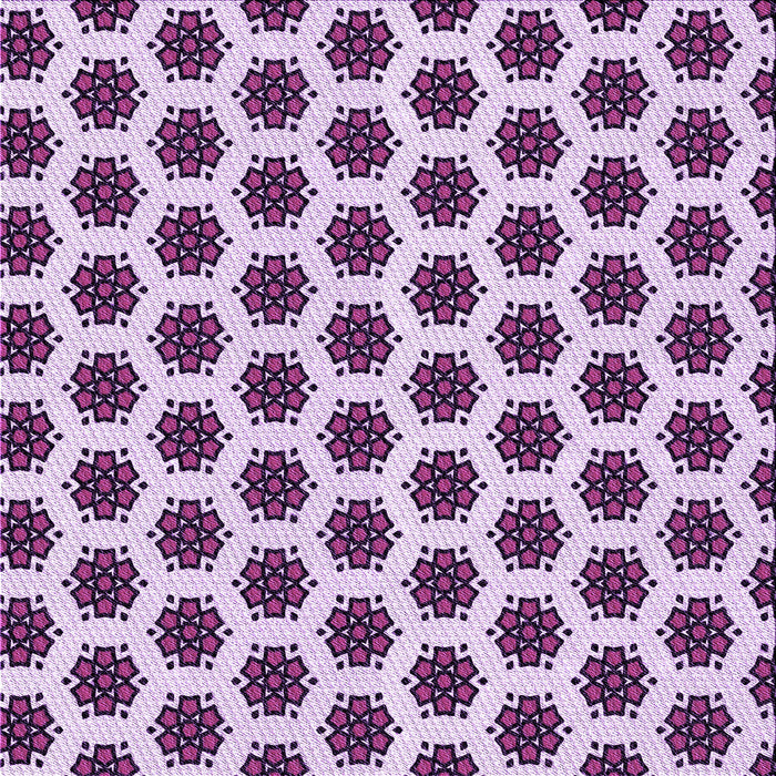 Round Machine Washable Transitional Blossom Pink Rug, wshpat2447pur