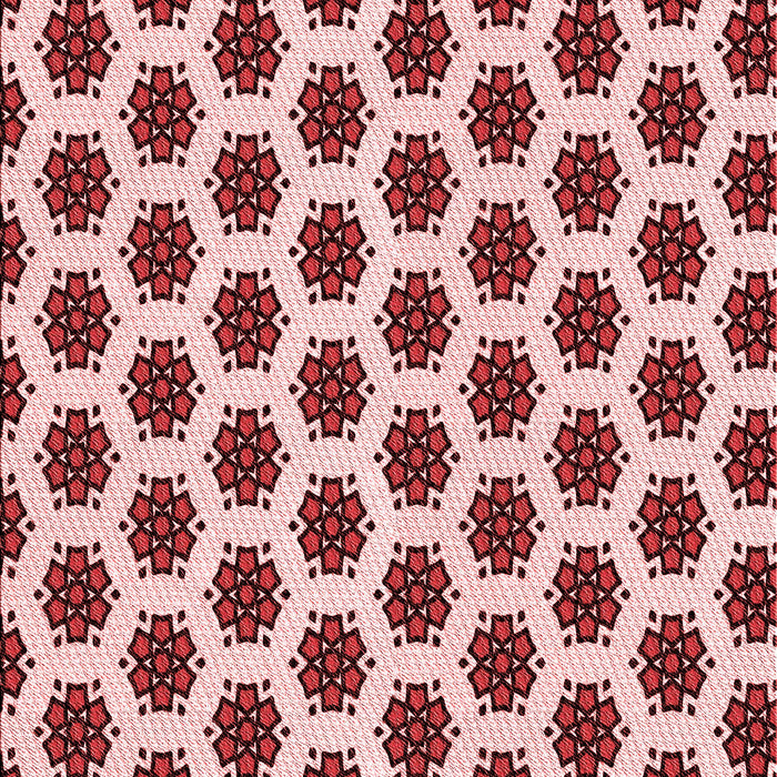 Machine Washable Transitional Deep Rose Pink Rug, wshpat2447rd