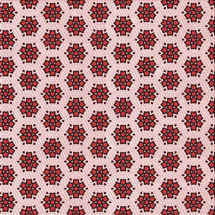 Round Machine Washable Transitional Deep Rose Pink Rug, wshpat2447rd