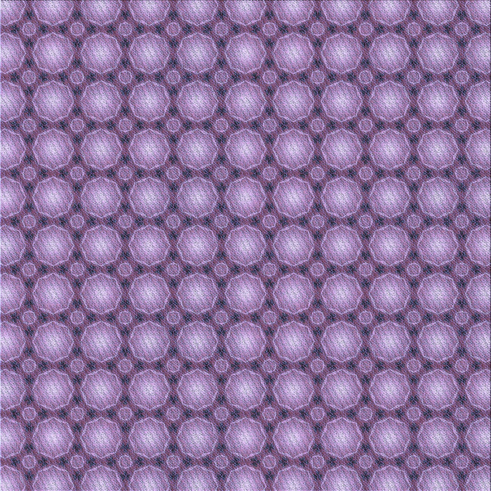 Round Machine Washable Transitional Bright Lilac Purple Rug, wshpat2448blu