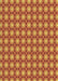 Patterned Red Rug, pat2448brn