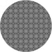 Square Patterned Gray Rug, pat2448gry