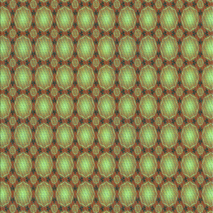 Patterned Yellow Green Rug, pat2448lblu