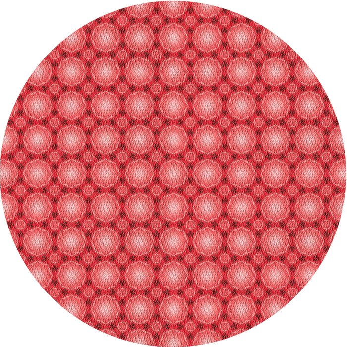 Square Machine Washable Transitional Red Rug in a Living Room, wshpat2448rd