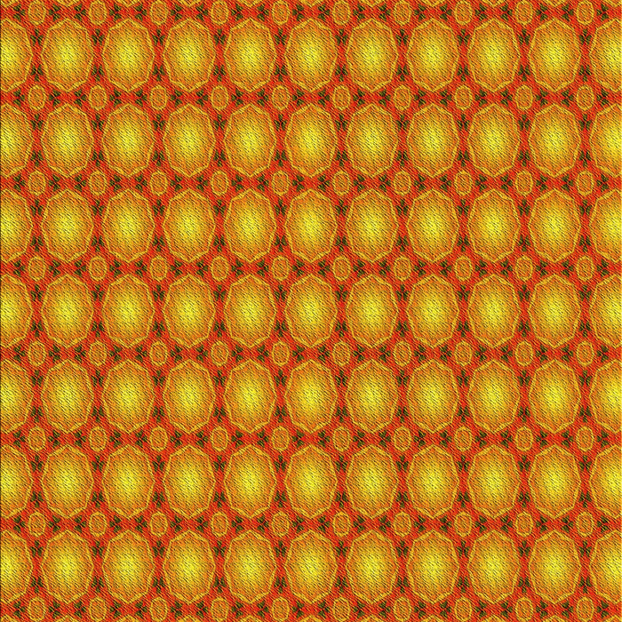 Patterned Scarlet Red Rug, pat2448yw