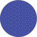 Square Patterned Blue Rug, pat2449blu