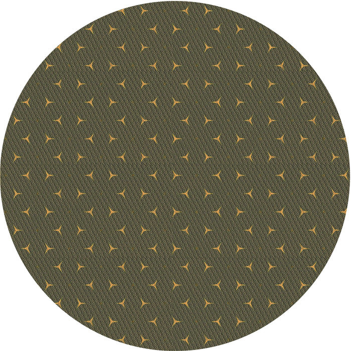 Square Patterned Milk Chocolate Brown Rug, pat2449brn