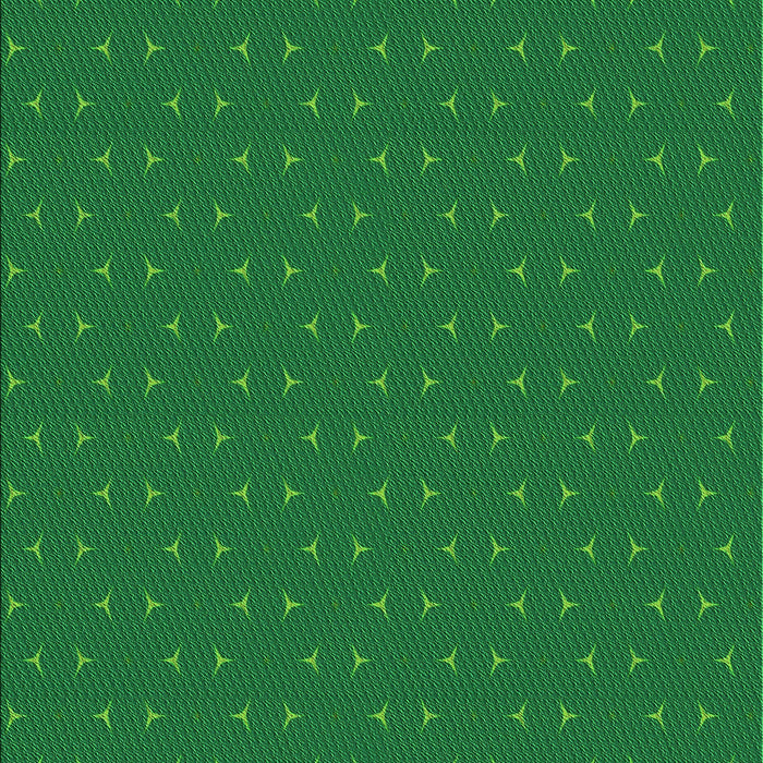 Machine Washable Transitional Green Rug, wshpat2449grn