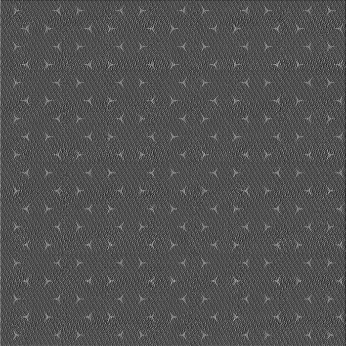 Round Machine Washable Transitional Dark Gray Black Rug, wshpat2449gry