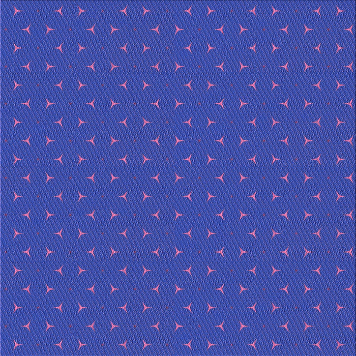 Round Machine Washable Transitional Blue Rug, wshpat2449pur