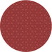 Square Patterned Red Rug, pat2449rd