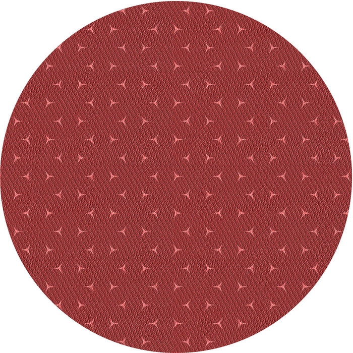 Square Machine Washable Transitional Red Rug in a Living Room, wshpat2449rd