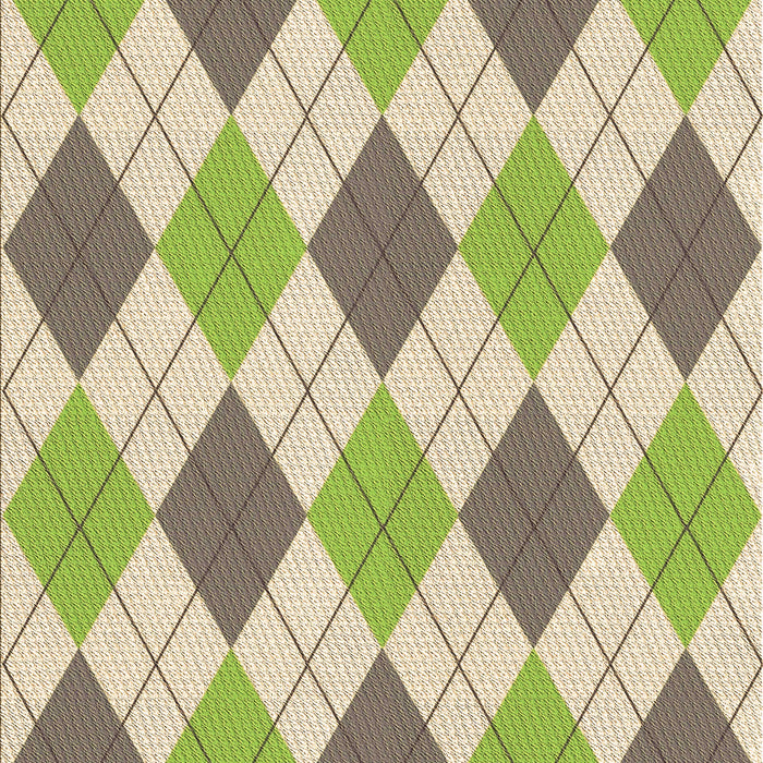 Patterned Dark Almond Brown Rug, pat245brn