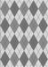 Patterned Silver Gray Rug, pat245gry