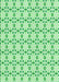 Patterned Green Rug, pat2450grn