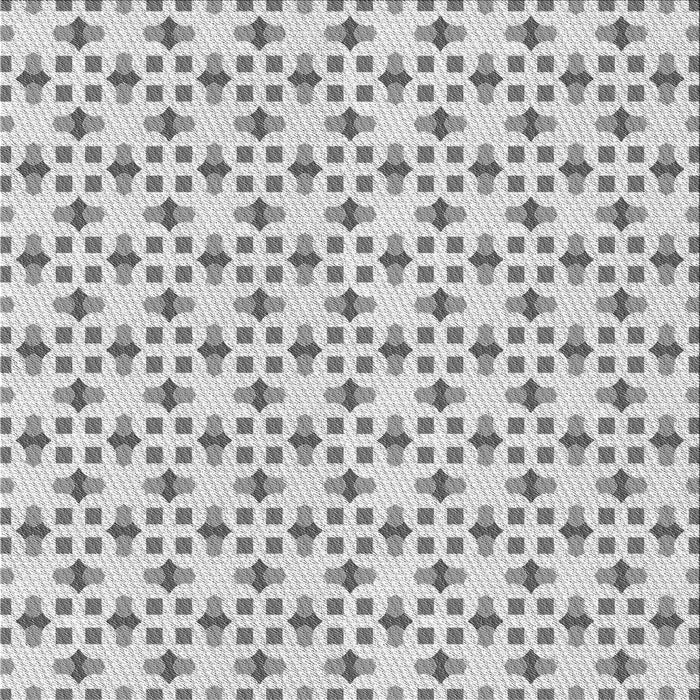 Round Patterned Gray Rug, pat2450gry