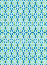 Machine Washable Transitional Aquamarine Green Rug, wshpat2450lblu