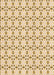 Patterned Khaki Gold Rug, pat2450org