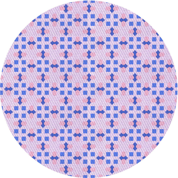 Square Machine Washable Transitional Purple Rug in a Living Room, wshpat2450pur