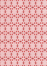 Machine Washable Transitional Light Red Pink Rug, wshpat2450rd