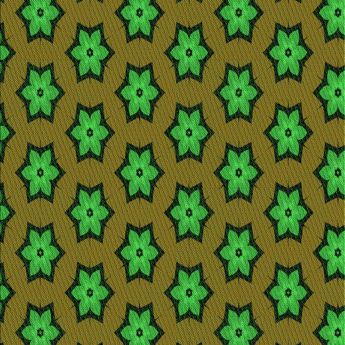 Patterned Milk Chocolate Brown Rug, pat2451grn