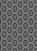 Patterned Gunmetal Gray Rug, pat2451gry