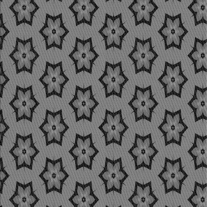 Patterned Gunmetal Gray Rug, pat2451gry