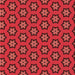 Round Patterned Red Rug, pat2451rd