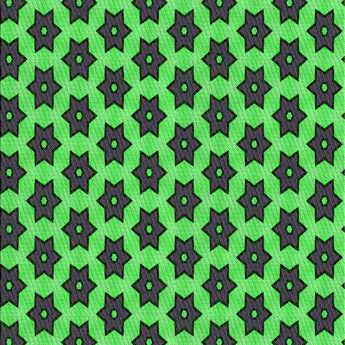 Patterned Dark Slate Grey Green Rug, pat2452grn