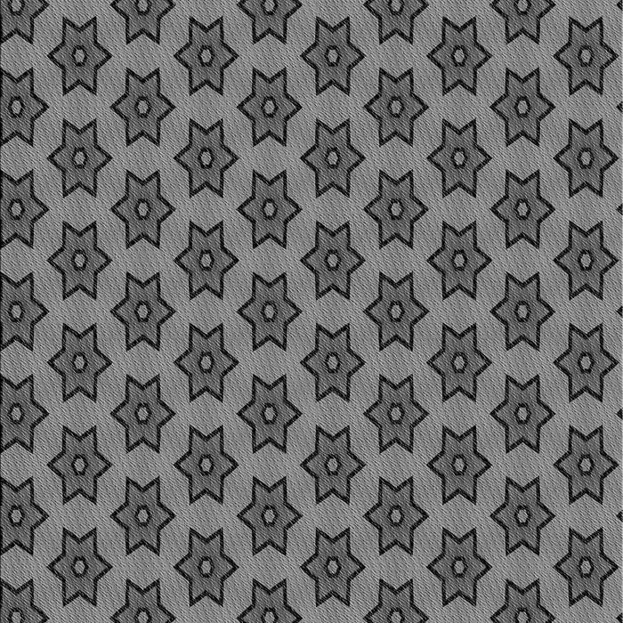 Patterned Gunmetal Gray Rug, pat2452gry