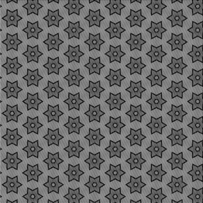 Round Patterned Gunmetal Gray Rug, pat2452gry