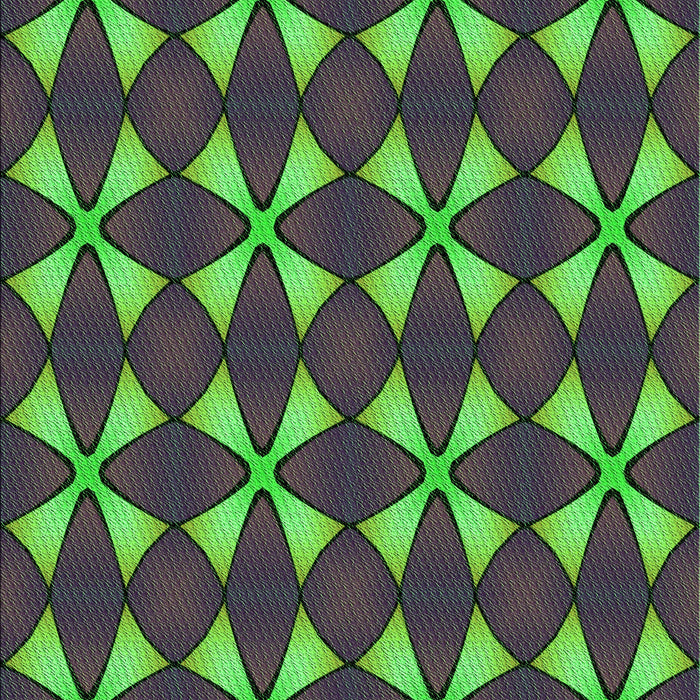 Machine Washable Transitional Apple Green Rug, wshpat2453grn