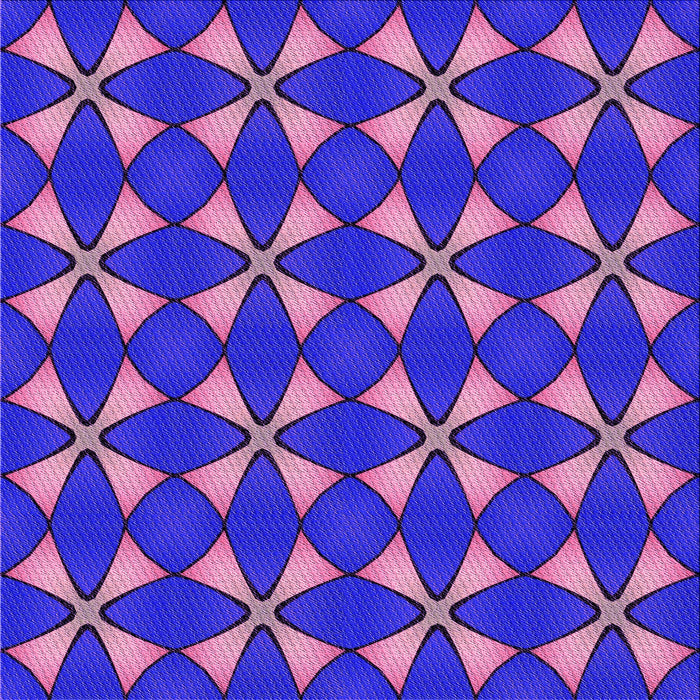 Round Machine Washable Transitional Medium Orchid Purple Rug, wshpat2453pur