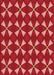 Patterned Red Rug, pat2453rd